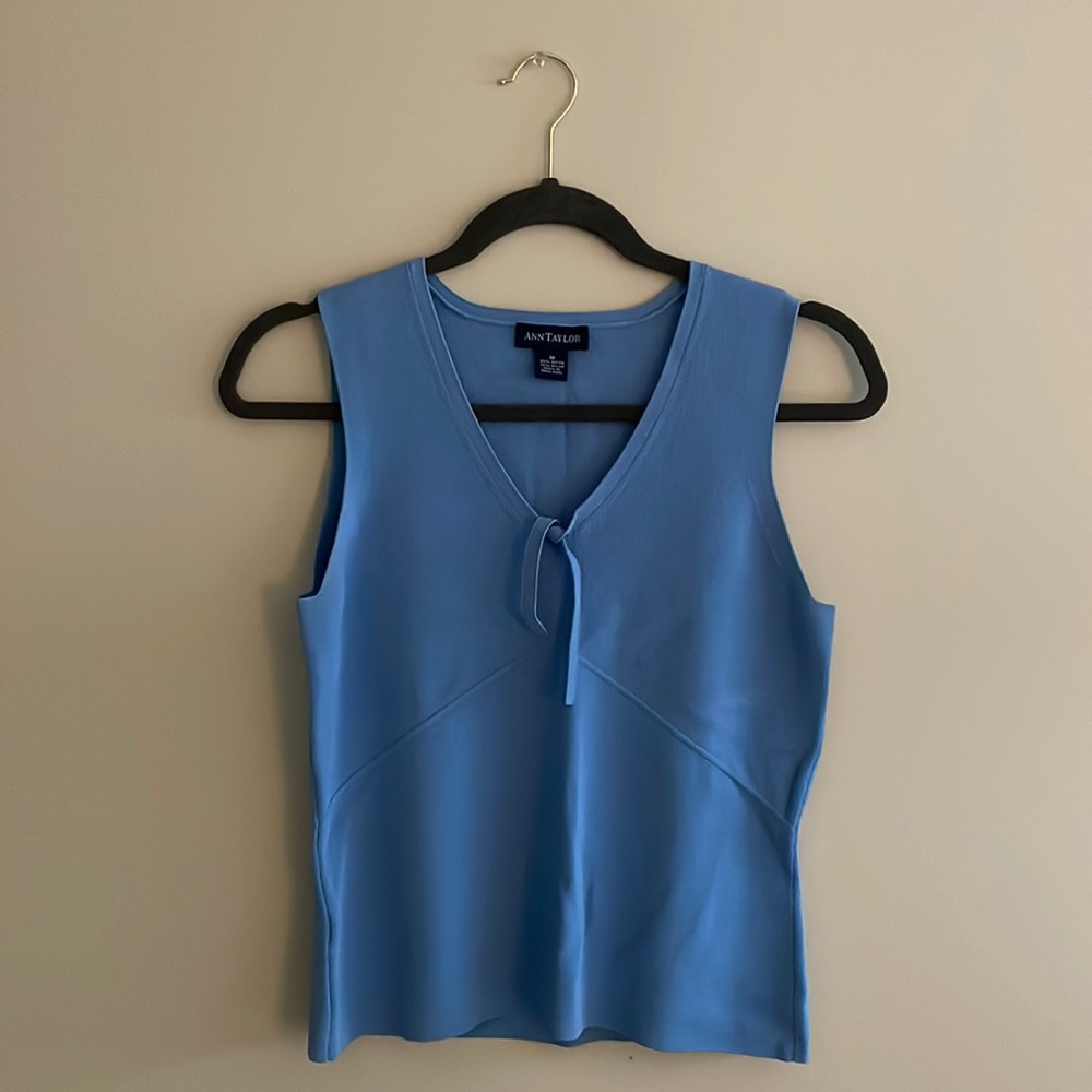 Ann Taylor sleeveless blouse